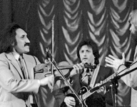 Д.Покровский и В.Резицкий, концерт в Олимпийской деревне,1984, фото А.Забрина